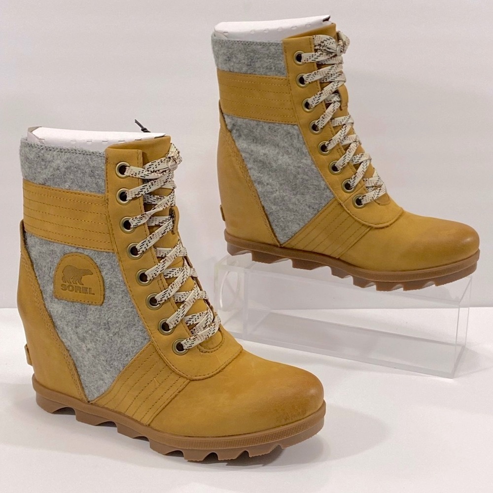 NEW SOREL WOMEN’S LEXIE  WEDGE BOOT - Picture 9 of 14